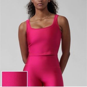 Athleta Top - Shanti Shine Crop Tank - size medium